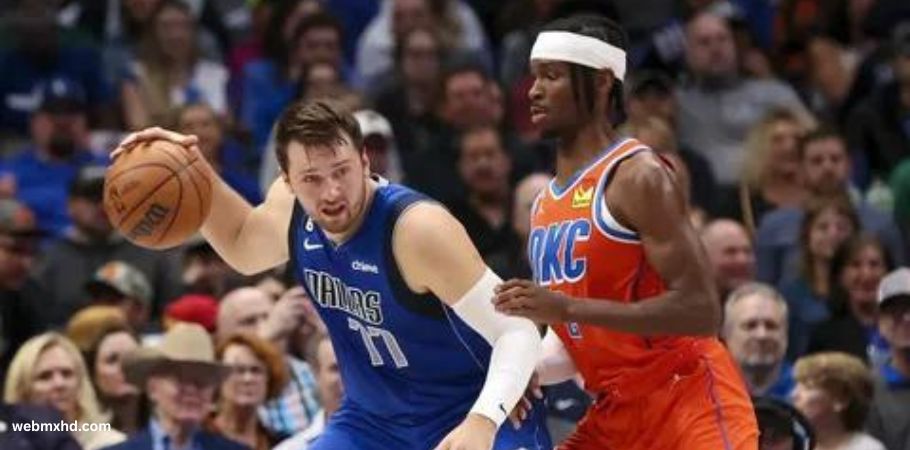 dallas mavericks vs okc thunder match player stats